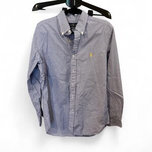 Ralph Lauren Navy Checkered Men's Shirt